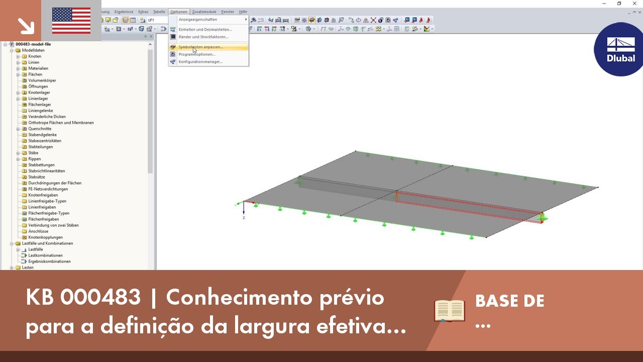 KB 000483 | Conhecimento prévio para a definição da largura efetiva da laje utilizada para vigas em T