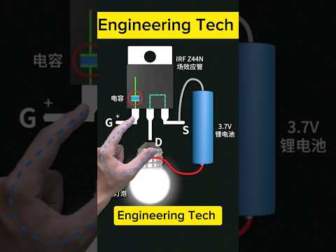 How to test mosfet | mosfet testing technic | diy idea | electronic hacks |#diy#viral #youtubeshorts