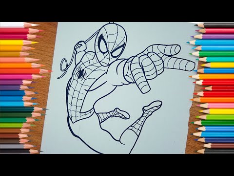 Spider-man coloring pages, Janji - Heroes Tonight (feat. Johnning) [NCS Release]