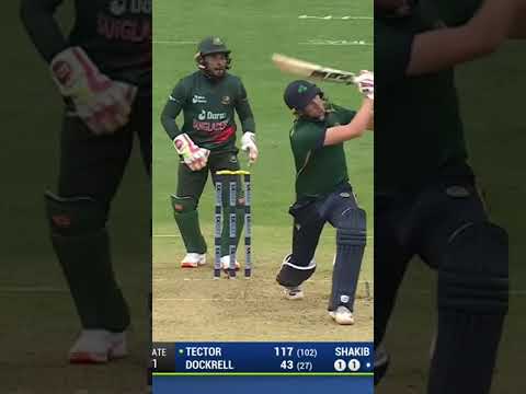 Rashid wasn't the only one who hit 10 sixes last night, Tector had his own sweet outing.