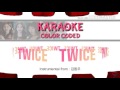 Twice (트와이스) - TT [Karaoke ver.] Color Coded Lyrics [Instrumental/Kpop]