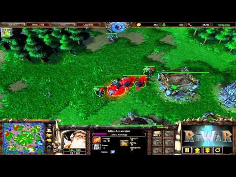 Yumiko (HU) TH000 (HU) vs hanye (ORC) I_am_D (UD) - WarCraft 3 replay - Game 3 - RN22