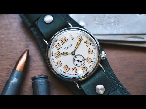 The Vario 1918 WW1 Trench Watch (Unboxing & Review)