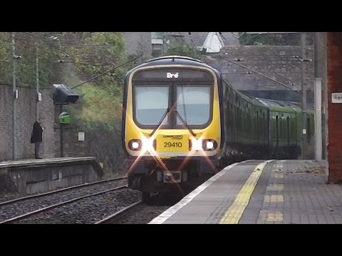 IE 29000 Class DMU Train number 29410 - Glenageary Station, Dublin