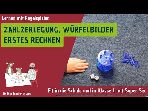 Super Six: Rechnen lernen in Vorschule und 1 Klasse