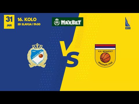 🔴 UŽIVO: OKK Slavija 1996 vs KK Mladost | MAXBET LIGA | Kolo 16 | 31.01.2026 | 19:00