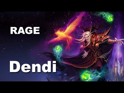 Dendi Invoker Raging Fury Dota 2
