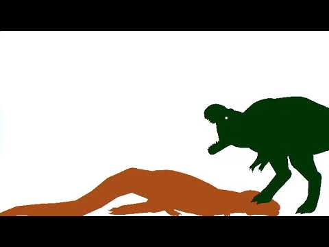 giganotosaurus vs turok t rex