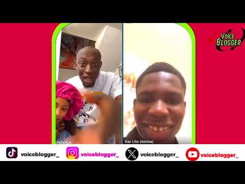 Karlite ( amina ) Finally met Carter Efe ( Machala )