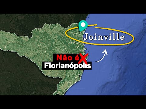 Why is the Largest City in Santa Catarina NOT the Capital?