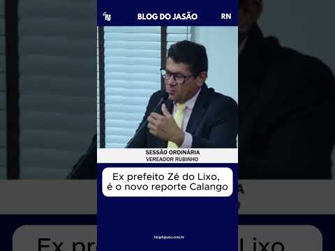 Ex prefeito Zé do Lixo, é o novo reporte Calango de João Câmara-RN
