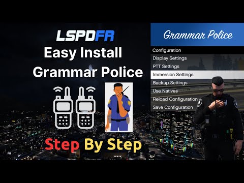 How To install Grammar Police IN LSPDFR Talk With Dispatch 2025