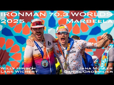 Double World Champion: IRONMAN 70.3 Marbella – Lars Wichert, Willy Hirsch & More 🇪🇸 TRIATHLON DOKU