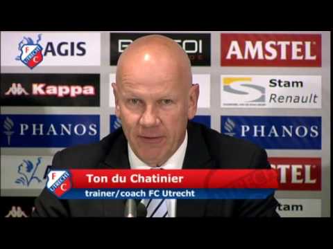 Persconferentie na FC Utrecht - ADO Den Haag