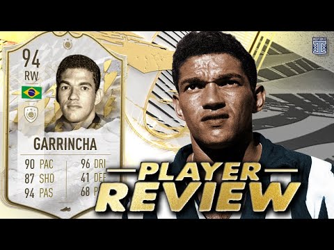 94 ICON SWAPS PRIME ICON GARRINCHA PLAYER REVIEW - FIFA 22 ULTIMATE TEAM
