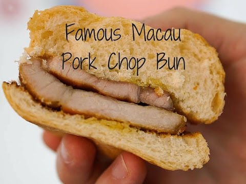 Macau Pork Chop Bun Tai Lei Loi Kei