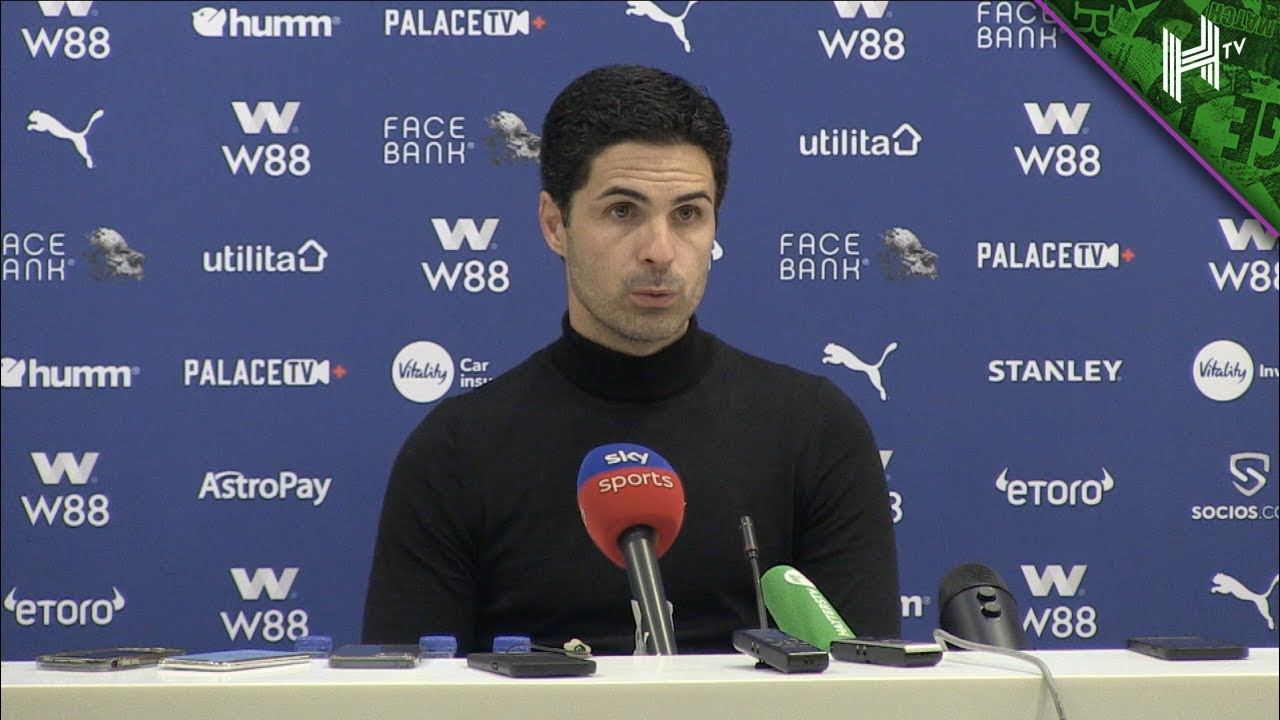 Below Spurs but still many HUGE games to come! | Palace 3-0 Arsenal | Mikel Arteta