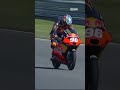 ??? ???⁉️ Het gaat mis na de finish ?#ZiggoSport #MotoGP #Moto3 #PortugueseGP??