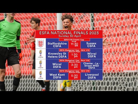 ESFA NATIONAL FINALS 2023 - DAY 1