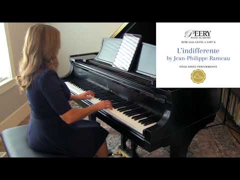 L'indifferente by Jean-Philippe Rameau (RCM Level 6 List A 2022 Celebration Series)