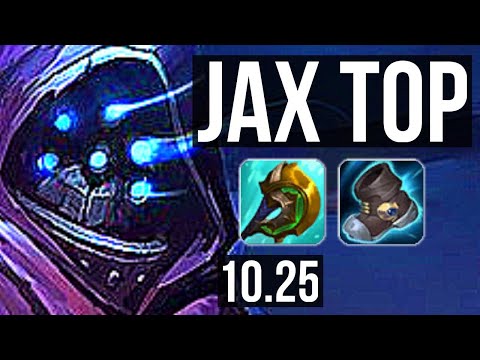 JAX vs MAOKAI (TOP) | 1/1/7, 600+ games, 900K mastery | KR Master | v10.25