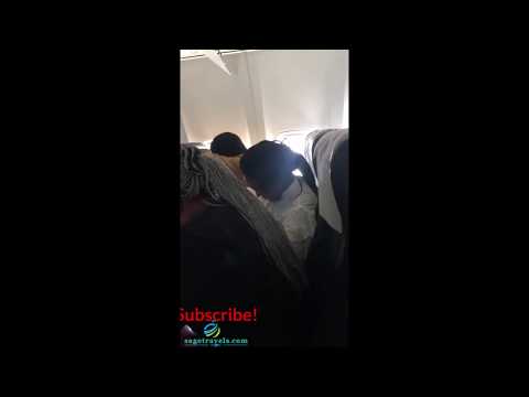 Watch Air Peace Passengers Pray As flight experience change in Cabin Pressure
