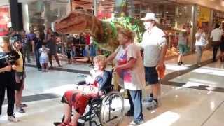 preview picture of video 'Dinosauro al centro commerciale'