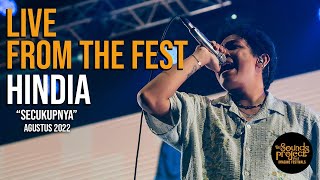 Download lagu Hindia - Secukupnya Live at The Sounds Project 2022 mp3