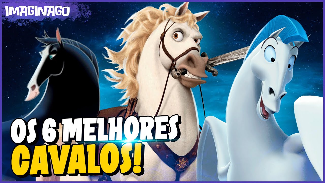 OS 6 CAVALOS MAIS INCRÍVEIS DA DISNEY! 🐴