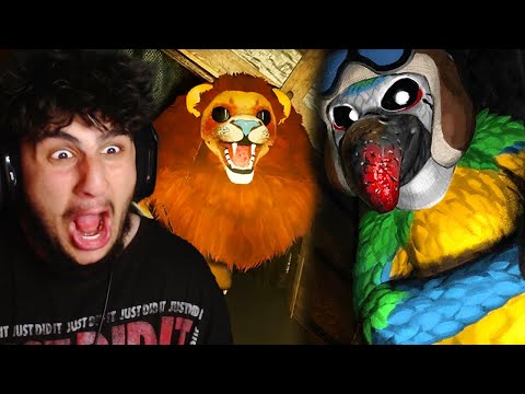 THEY TRAPPED ME IN A AMUSEMENT PARK WITH MASCOT KILLERS | Indigo Park