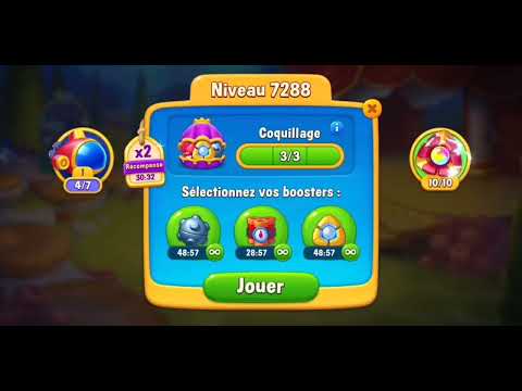 Fishdom level 7285 to 7290 / niveau 7285 au 7290