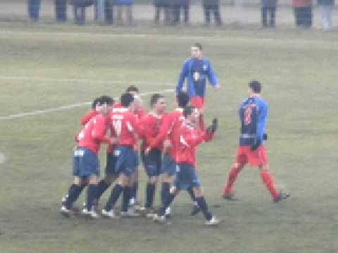 Real Avila - Huracán Z.  Gol de Txorro de penalty