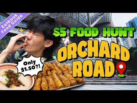 Can Bolin Find $5 Meals At Orchard Road? | Eatbook Food Guides