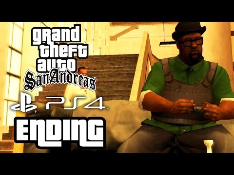 Grand Theft Auto San Andreas ENDING PS4 Gameplay Walkthrough - FINAL MISSION / END OF THE LINE
