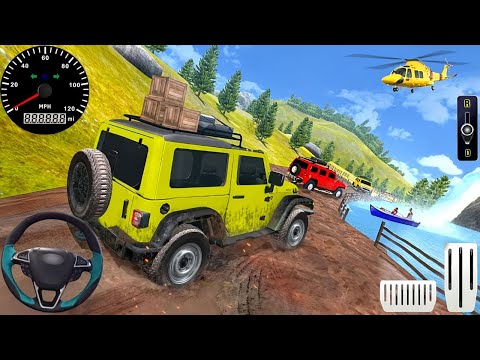 4x4 Offroad Jeep Driving Simulator 3D - Drive SUV 4x4 jeep Offroad Game - Android GamePlay