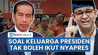 Komentar Anies Baswedan soal Gugatan Keluarga Presiden-Wapres Dilarang Nyapres, Singgung Demokrasi