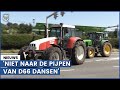 Boeren demonstreren bij VVD-congres: 'Vreselijk om zo ontworteld te worden’