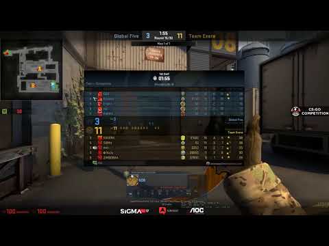 Team Exera vs Project Eversio - The Aliquantum Gaming CSGO Tournament