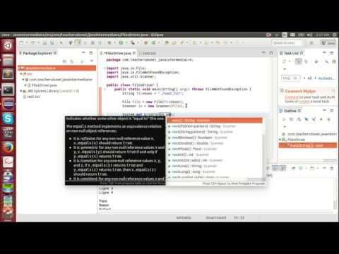 JAVA Intermédiaire 1 Introduction