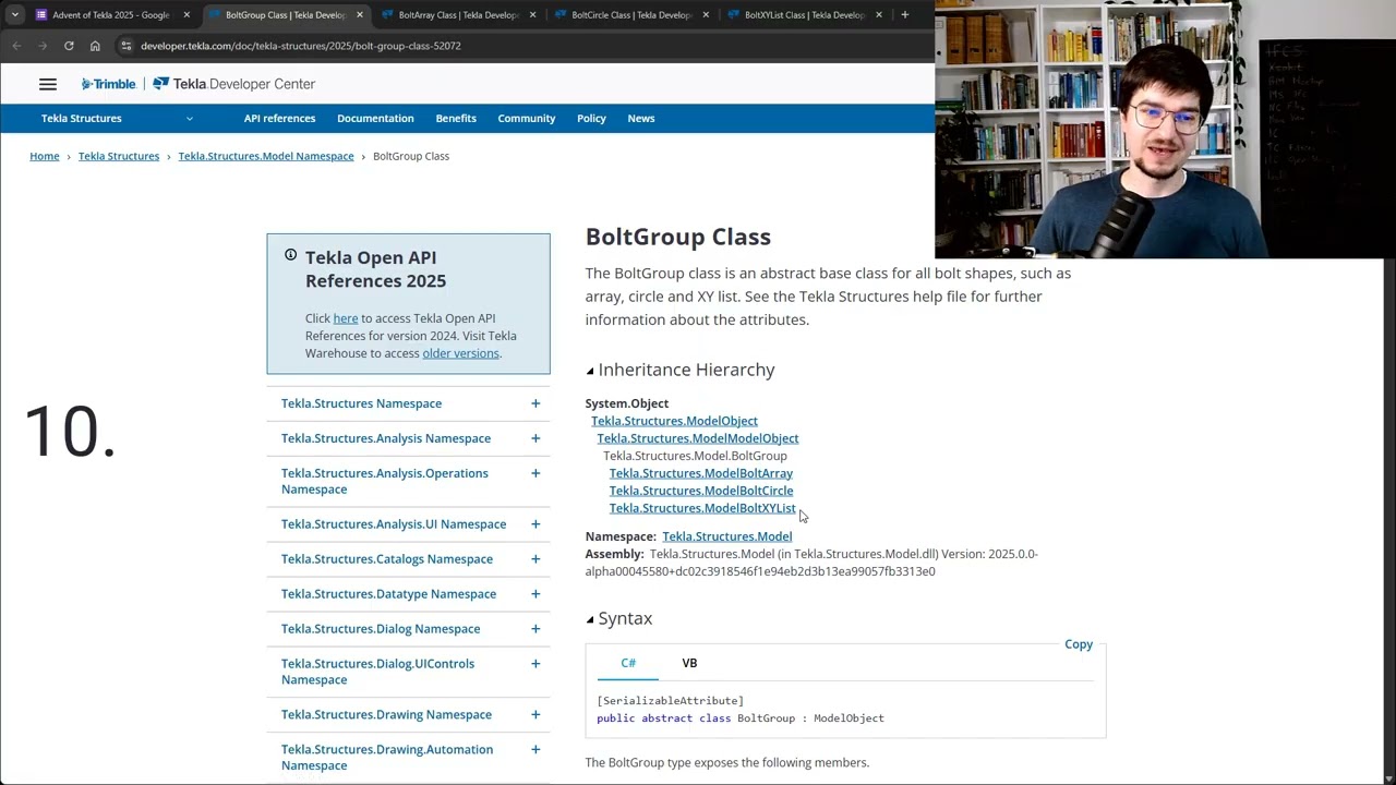 Advent of Tekla 2025 - Answers