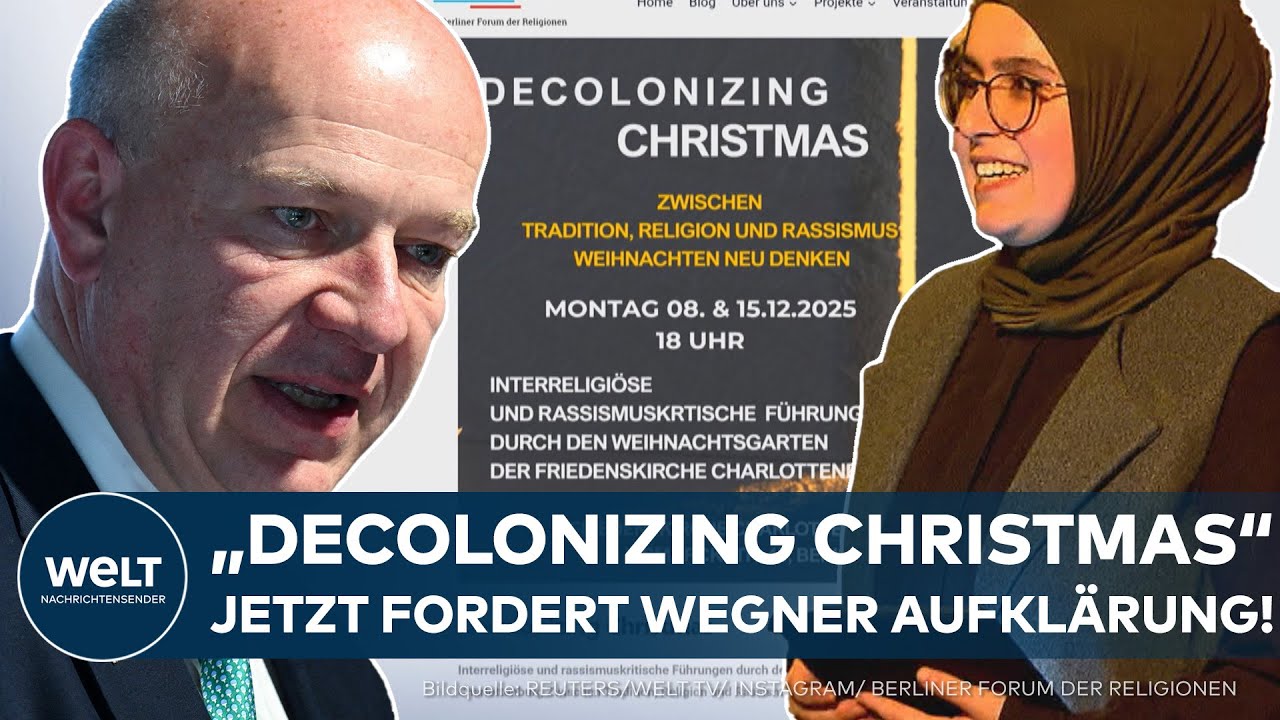 BERLIN: „Decolonizing Christmas!“ – Veranstaltung gestoppt! Jetzt fordert Wegner Aufklärung!