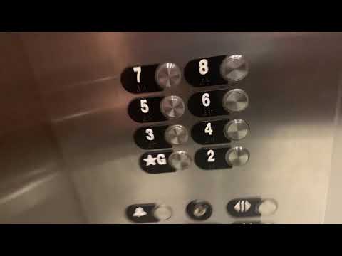 Otis Series 2 traction elevators @ Landmark South south tower Doral, FL