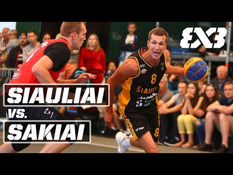 Siauliai vs Sakiai – Spiel des Turniers – FIBA ​​3x3 Hoptrans – Stopp 1 | Vollständiges Spiel