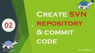 #02 Create SVN repository and commit code | VisualSVN Tutorial