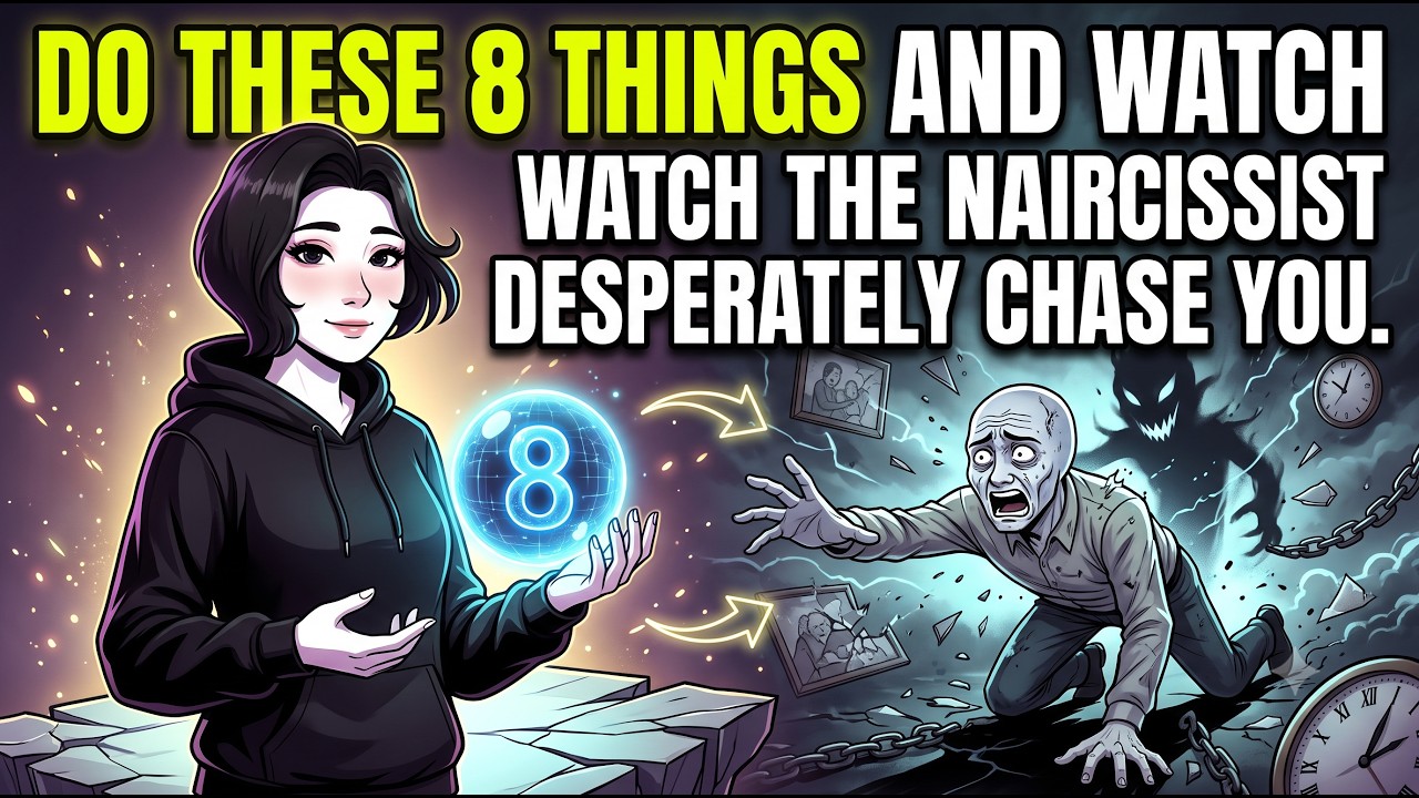 Do These 8 Things And Watch The Narcissist Desperately Chase You.