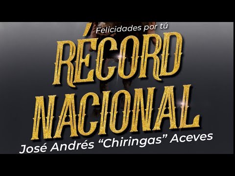 Record Nacional de José Andrés Aceves Aceves  Charro Completo 2023
