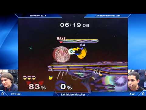 Evolution 2013 - Axe vs CT Hax - Exhibition 2 - SSBM