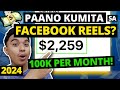 PAANO KUMITA SA FACEBOOK REELS? FACEBOOK REELS MONETIZATION 2024