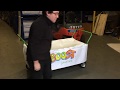 Bespoke trolley for Boost juice bars Bespoke trolley for Boost juice bars