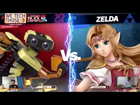Virginia Tech April Monthly Bray (ROB) vs JustTheIce (Zelda) Losers Finals